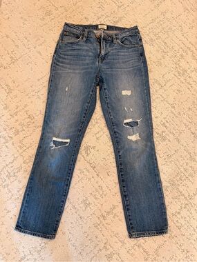 J Crew Slim Broken-in Boyfriend Jeans